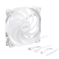 XPG Lüfter Vento 120 120mm ARGB PWM Fan weiß retail - 1.850 rpm - 12,6 V
