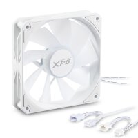 XPG VENTO R 120 ARGB PWM Weiß, Ventilator, 12 cm, 300 RPM, 1600 RPM, 65 cfm, Weiß
