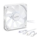 XPG Lüfter Vento R 120 120mm ARGB PWM Fan weiß retail - 1.600 rpm - 13,8 V