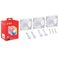 XPG Lüfter Vento 120 120mm ARGB PWM Fan 3er weiß retail - 1.850 rpm