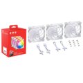 XPG Lüfter Vento 120 120mm ARGB PWM Fan 3er weiß retail - 1.850 rpm