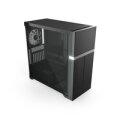 Valkyrie VK02 Lite schwarz Tempered Glass - Midi/Minitower - ATX