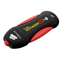 Corsair Voyager GT, 1000 GB, USB Typ-A, 3.2 Gen 1 (3.1 Gen 1), 400 MB/s, Kappe, Schwarz, Rot