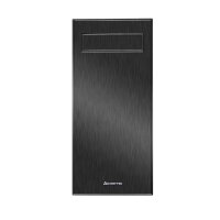 Chieftec AL-02B-TG-OP, Tower, PC, Schwarz, ATX, micro ATX, Mini-ITX, Aluminium, SPCC, Gehärtetes Glas, 16,6 cm