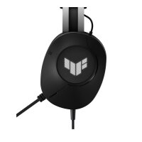 ASUS TUF Gaming H1 Gen II, Kabelgebunden, Gaming, 20 - 20000 Hz, 297 g, Kopfhörer, Schwarz