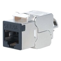 Intellinet Cat6a 10G STP Keystone-Modul schwarz