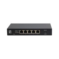 LevelOne Switch 5x GE GEU-0525 2.5GbE 100 - Switch - 1 Gbps