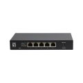 LevelOne Switch 5x GE GEU-0525 2.5GbE 100 - Switch - 1 Gbps