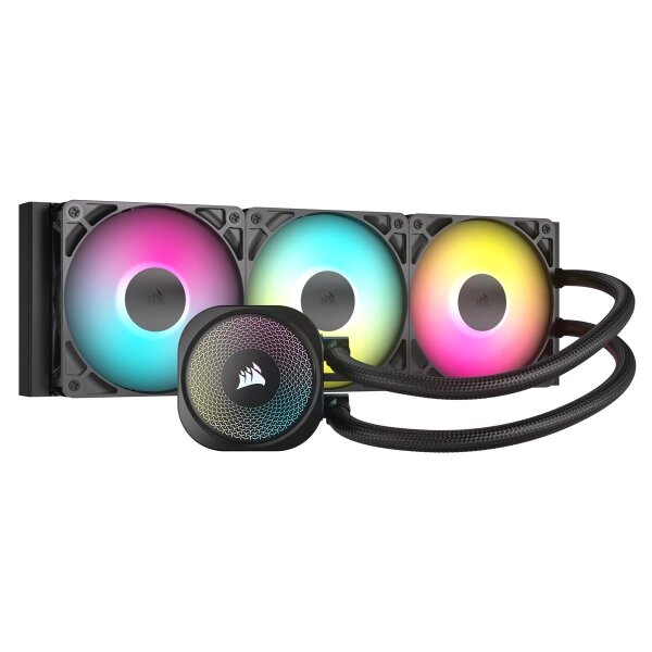 Corsair Nautilus 360 RS ARGB - Prozessor-Fluessigkeitskühlsystem - kühlergroesse 3... - CPU-Kühler - 33,2 dB