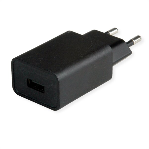 VALUE USB Wand-Ladegerät 1 Port Typ A - PC-/Server Netzteil