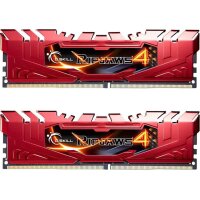 G.Skill Ripjaws 4, 16 GB, 2 x 8 GB, DDR4, 2666 MHz, Rot