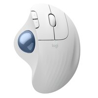 Logitech ERGO M575S Wireless Trackball - OFFWHITE+BLUE...