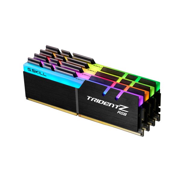 G.Skill Trident Z RGB F4-3600C18Q-32GTZR, 32 GB, 4 x 8 GB, DDR4, 3600 MHz
