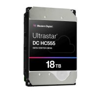 WD Ultrastar DC HC555, 18 TB, 7200 RPM, 512 MB, 3.5", Serial ATA III