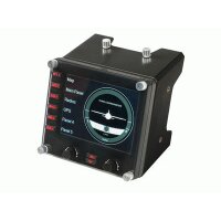 Logitech G Flight Instrument Panel, Flugsimulation, PC,...