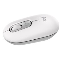 Logitech Pop Mouse with emoji Off White - Maus - 1.000 dpi