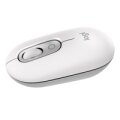 Logitech Pop Mouse with emoji Off White - Maus - 1.000 dpi