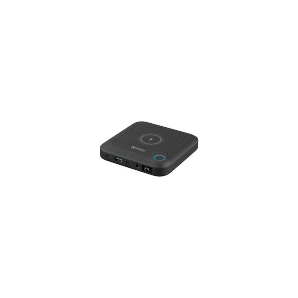 SANDBERG 420-57 - 24000 mAh - Quick Charge 2.0 - Kabelloses Aufladen - Schwarz