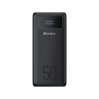 SANDBERG 420-75, 50000 mAh, Lithium-Ion (Li-Ion), 130 W, Schwarz