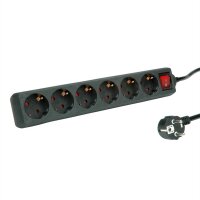 ROLINE Steckdosenleiste - Wechselstrom 250 V - 3600 Watt