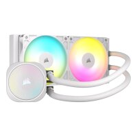 Corsair NAUTILUS 240 RS ARGB Liquid, Luftkühlung, 2100 RPM, 34 dB, 74,37 cfm, Weiß
