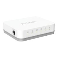 D-Link GO-SW-5G - Unmanaged - Gigabit Ethernet (10/100/1000) - Vollduplex