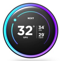 NZXT Kraken Elite 360 RGB, All-in-One-Flüssigkeitskühler, 12 cm, 75,12 cfm, Schwarz