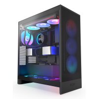 NZXT Kraken Elite 360 RGB, All-in-One-Flüssigkeitskühler, 12 cm, 75,12 cfm, Schwarz
