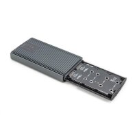 DIGITUS USB M.2 NVMe Klonstation, SSD, NVMe, 20Gbits, USB 3.2 Gen2, Aluminium, werkzeugfrei