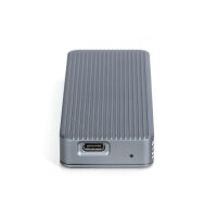 DIGITUS USB M.2 Festplattengehäuse, SSD, extern, NVMe , 20Gbps, USB 3.2 Gen2x2, Aluminium, inkl. Montagematerial