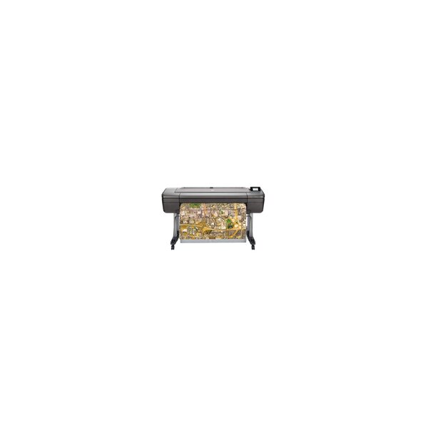 HP Designjet Z6dr 44 Zoll PostScript®-Drucker mit V-Schneidevorrichtung - Thermal Inkjet - 2400 x 1200 DPI - PDF 1.7 - PostScript 3 - TIFF - HP-GL/2 - HP-RTL - JPEG - CALS G4 - Chromatisch rot - Cyan - Magenta - Mattschwarz - Foto schwarz - Gelb - 2400 x