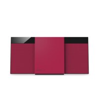 Panasonic SC-HC304, 2,5 kg, Rot, HiFi-CD-Player
