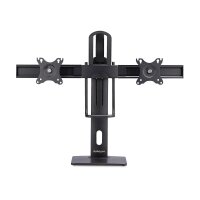 StarTech.com Monitorständer für 2 Monitore, Monitorarm für 2x 27" Display, Tragkraft 6kg je Bildschirm, Werkzeuglose Höhenverstellung, 75x75/100x100 VESA-Monitorständer/Monitorhalterung, 12 kg, 43,2 cm (17"), 68,6 cm (27"), 100 x 100 mm, Höhenverstellung,