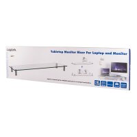 LogiLink BP0060 - Freistehend - 20 kg - Höhenverstellung - Edelstahl - Transparent