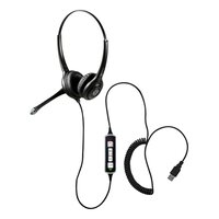Geemarc CLA3 USB-A-Kopfhörer+ Mikrofon...