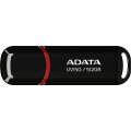 ADATA UV150, 512 GB, USB Typ-A, 3.2 Gen 1 (3.1 Gen 1), 100 MB/s, Kappe, Schwarz, Rot