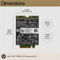 HP XMM" 7560 LTE-Advance WWAN - Eingebaut - Kabellos - WWAN - Schwarz