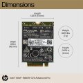 HP XMM" 7560 LTE-Advance WWAN - Eingebaut - Kabellos - WWAN - Schwarz