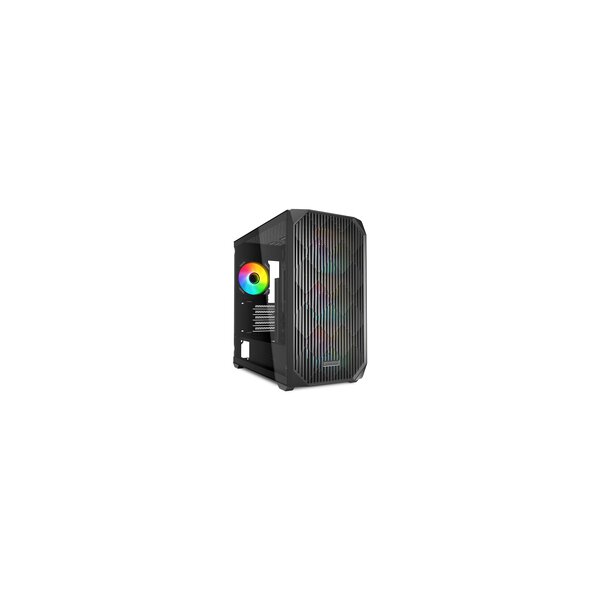 Sharkoon Gehäuse MK3 RGB Micro-ATX 1xGlas schwa - Tower - ATX
