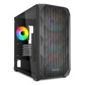 Sharkoon Gehäuse MK3 RGB Micro-ATX 1xGlas schwa - Tower - ATX