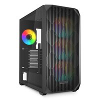 Sharkoon Gehäuse AK3 RGB ATX 1xGlas schwa -...