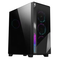 Gigabyte GB-AC500G ST - Midi Tower - PC - Schwarz - ATX -...