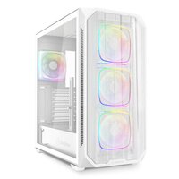 Sharkoon Gehäuse AK5M RGB ATX 1xMetall weiß - Midi/Minitower - ATX