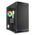 Sharkoon Gehäuse MK4W RGB Micro-ATX 1xGlas schwa - Tower - ATX - Tower - ATX