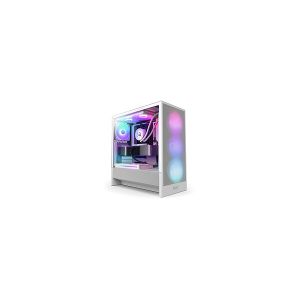 NZXT H series H5 Flow RGB - Mid tower - E-ATX - Tower - ATX
