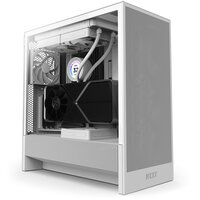 NZXT H5 Flow, Midi Tower, PC, Weiß, ATX, EATX, micro ATX, Micro-ITX, Gaming, 17,5 cm
