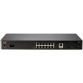 HPE Networking 9012 (RW) 12xGbE 6xPoE+ Branch 2K Clients - 32 APs Gateway - Schwarz - Rackeinbau - LAN - Status - WAN - 100,1000 Mbit/s - IPSec - SSL/TLS - micro USB - RJ-45