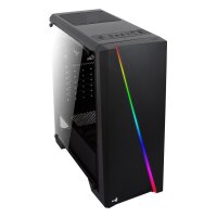 AEROCOOL ADVANCED TECHNOLOGIES Aerocool Cylon, Midi Tower, PC, Schwarz, ATX, micro ATX, Mini-ITX, Stahl, Gaming