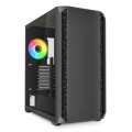 Sharkoon Gehäuse AK2 RGB ATX 1xGlas schwa - Midi/Minitower - ATX