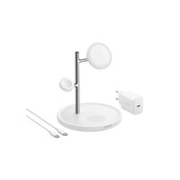 Anker Innovations MagGo Magnetic Wireless Charger 15W 3-in-1 Stand White